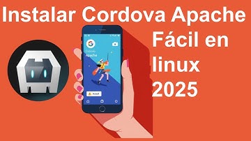 Cordova Apache 2025 | Crea apps android con cordova en linux, alternativa.