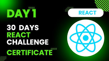 Day 1- React Counter Bug  - 30 Days of React Challenge with Codedamn Certificate
