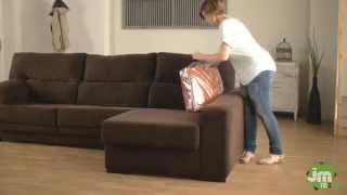 How to Put a Stretch Chaise Sofa Cover