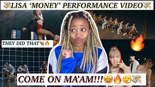 DANCER REACTS TO LISA - ‘MONEY’ EXCLUSIVE PERFORMANCE VIDEO | I GOT MORE DANCES TO LEARN🤩🔥😂
