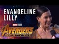 Evangeline Lilly Live at the Avengers: Infinity War Premiere