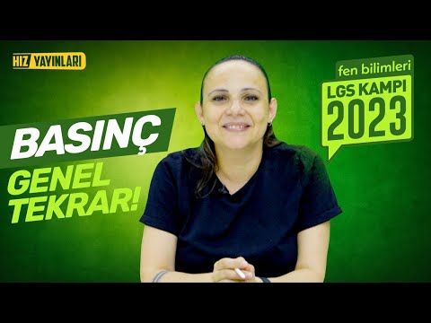 LGS 2023 KAMPI: 8. Sınıf Fen 3. Ünite Özeti: Kısa Konu Anlatımı ile Basınç