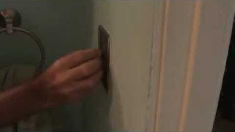 How to install a dimmer light switch...Part 1