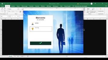 VBA Excel avancé: Sécuriser son classeur Excel avec une interface de connexion moderne