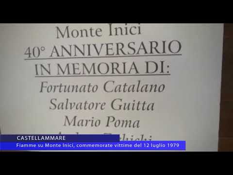 Castellammare del Golfo. commemorazione dei quattro forestali