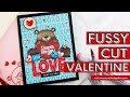 Fussy Cut Valentine (Simon Says Stamp)