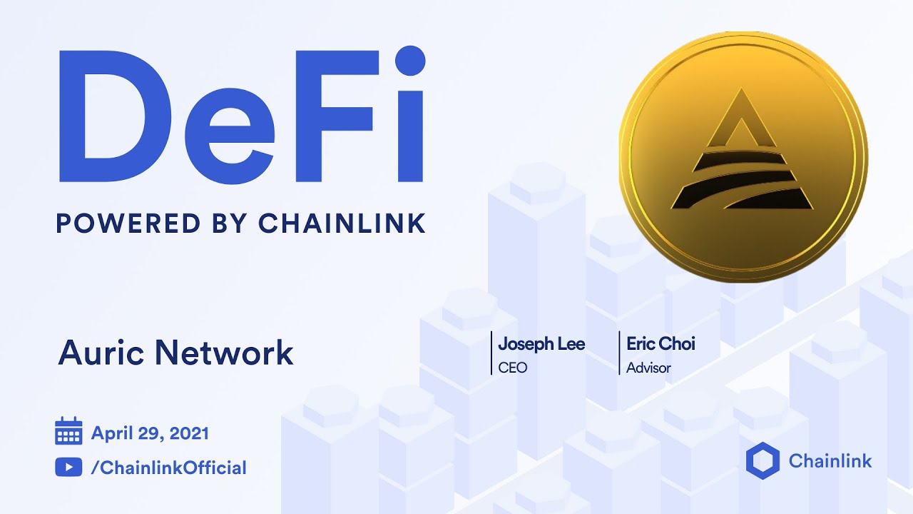 Chainlink Live | Auric Network Video Q&A: Securely Rebasing Gold  Price-Backed AUSCM Cryptocurrency