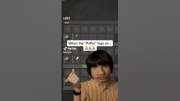 When the "PvPer" logs on...