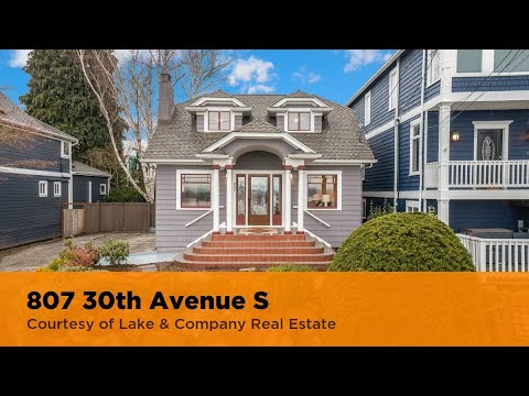 807 30th Avenue, Seattle, WA home video tour