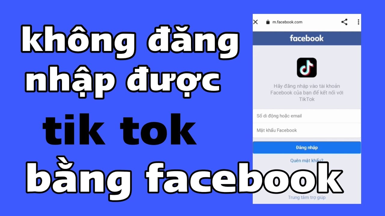 Khám Phá Các Giải Pháp Khi Không Đăng Nhập Được TikTok Bằng Facebook