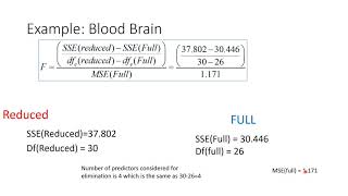 MAT 382 Lesson 5 video 2: Partial F Test theory