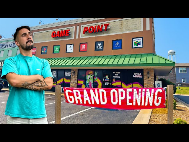 I REOPENED Retro Rick's Game Store (we saw his secret stash) - YouTube