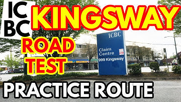 ICBC KINGSWAY ROAD TEST PRACTICE ROUTE | BC CANADA