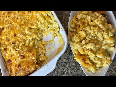 The Best Old School Baked Soul Food Mac And Cheese (no Flour, No Roux!)