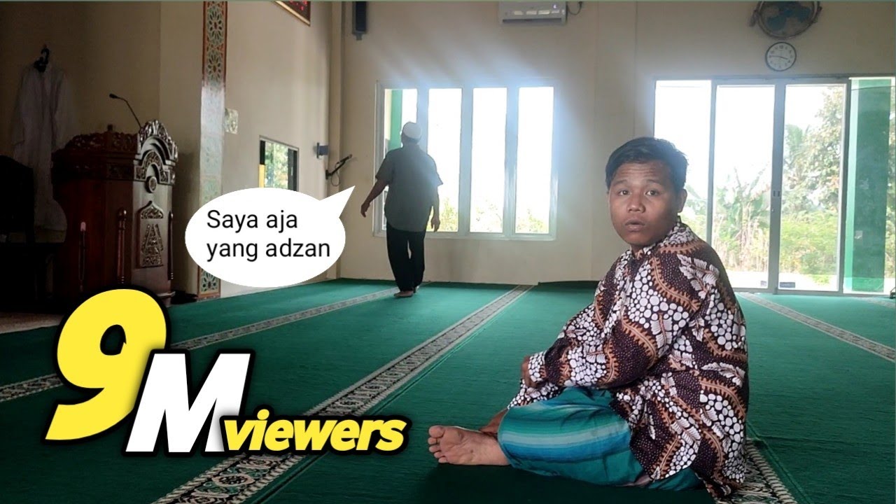2 KALI DI CUEKIN MINTA IZIN MAU ADZAN 😂