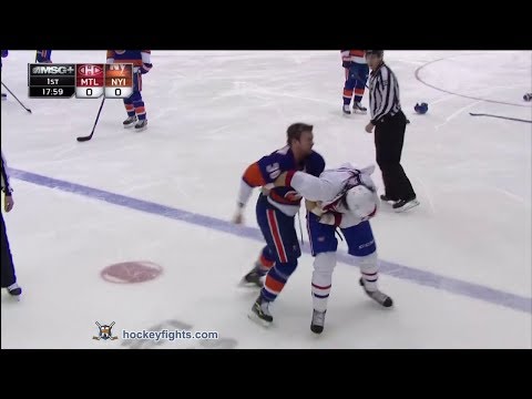 George Parros vs Eric Boulton Dec 14, 2013