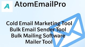 Best Cold Email Software AtomEmailPro | Bulk Email Sender, Gmail Mass Mailer, Outlook Email Tool