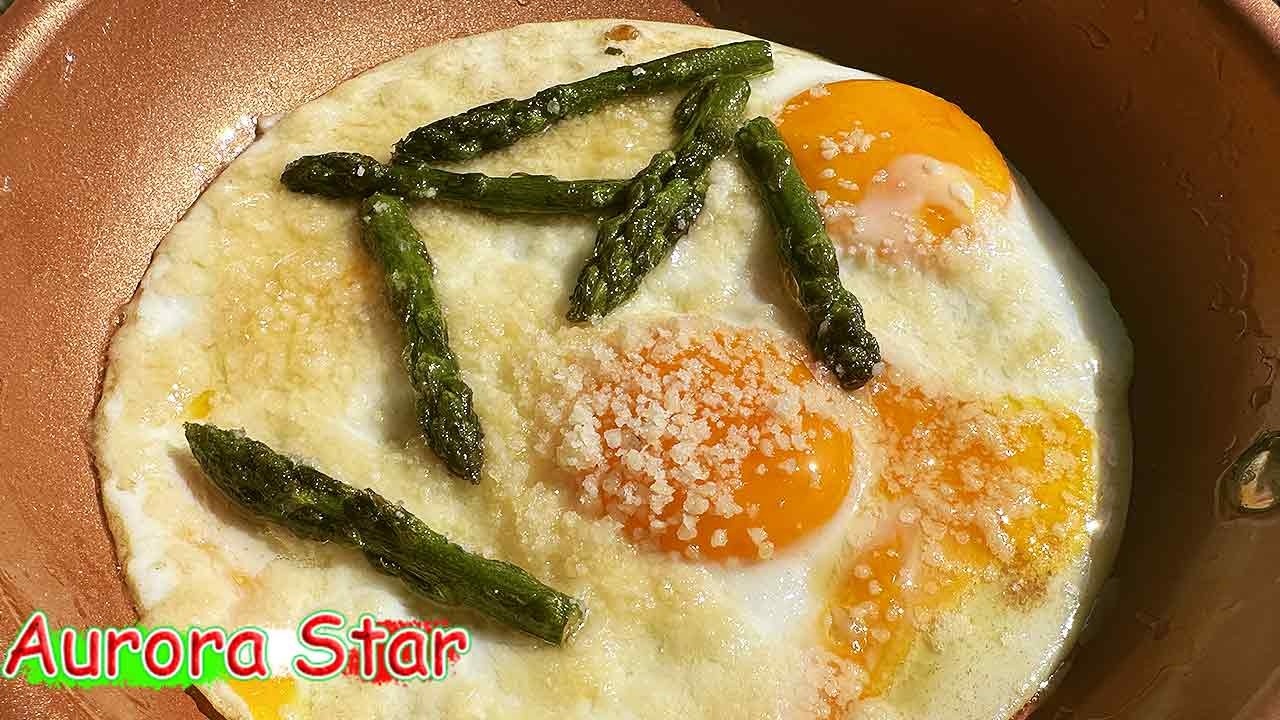Asparagi con le uova. La ricetta in padella sfiziosa facile e veloce ...