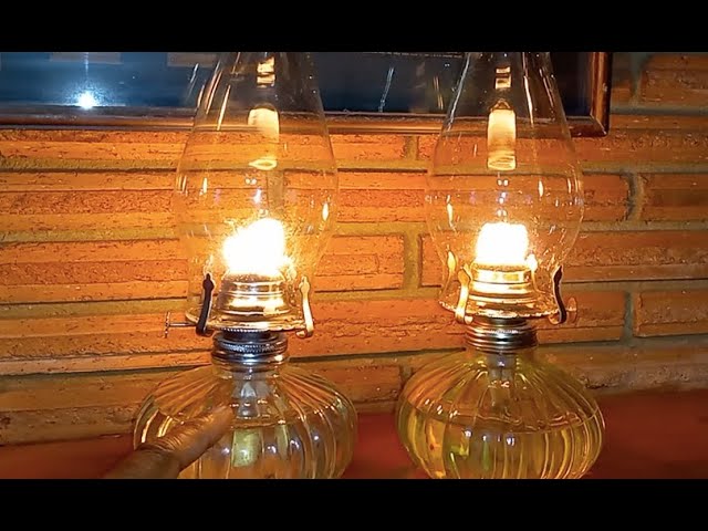 Oil Lamp With Adjustable Fire Wick Oil Lamps For Indoor Use - Temu