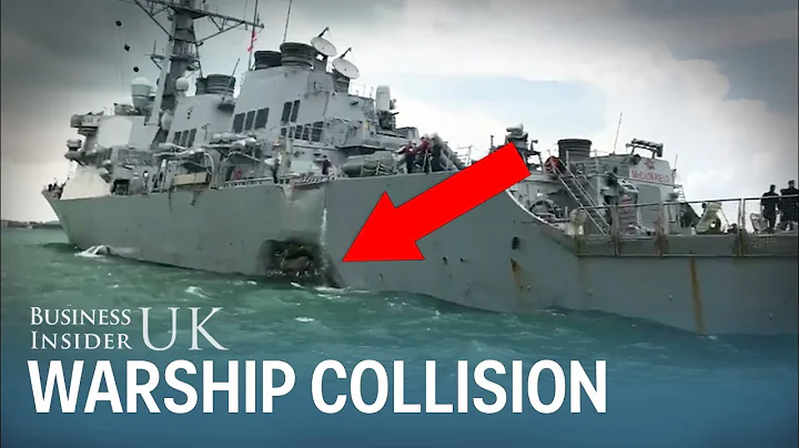 USS John S. McCain left with 6-metre hole in its side after colliding with an oil tanker