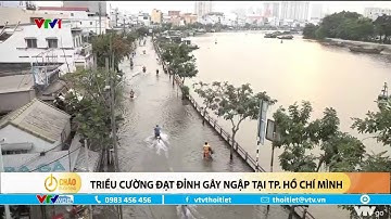 Triều cường đạt đỉnh gây ngập tại TP  Hồ Chí Minh | VTVWDB