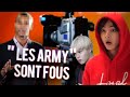 Un mec insulte les army devant bts  bts est gn