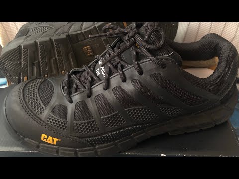 UNBOXING WORK SHOES| CAT STREAMLINE CT