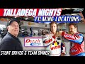 The real talladega nights race shop andy hillenburgs racing  nascar film history