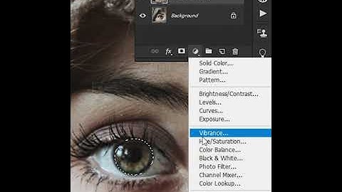 Change Eye Color in Photoshop #shorts #photoshoptutorial
