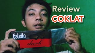 TERMURAH COKLAT GALETTO DARK 250 GRAM