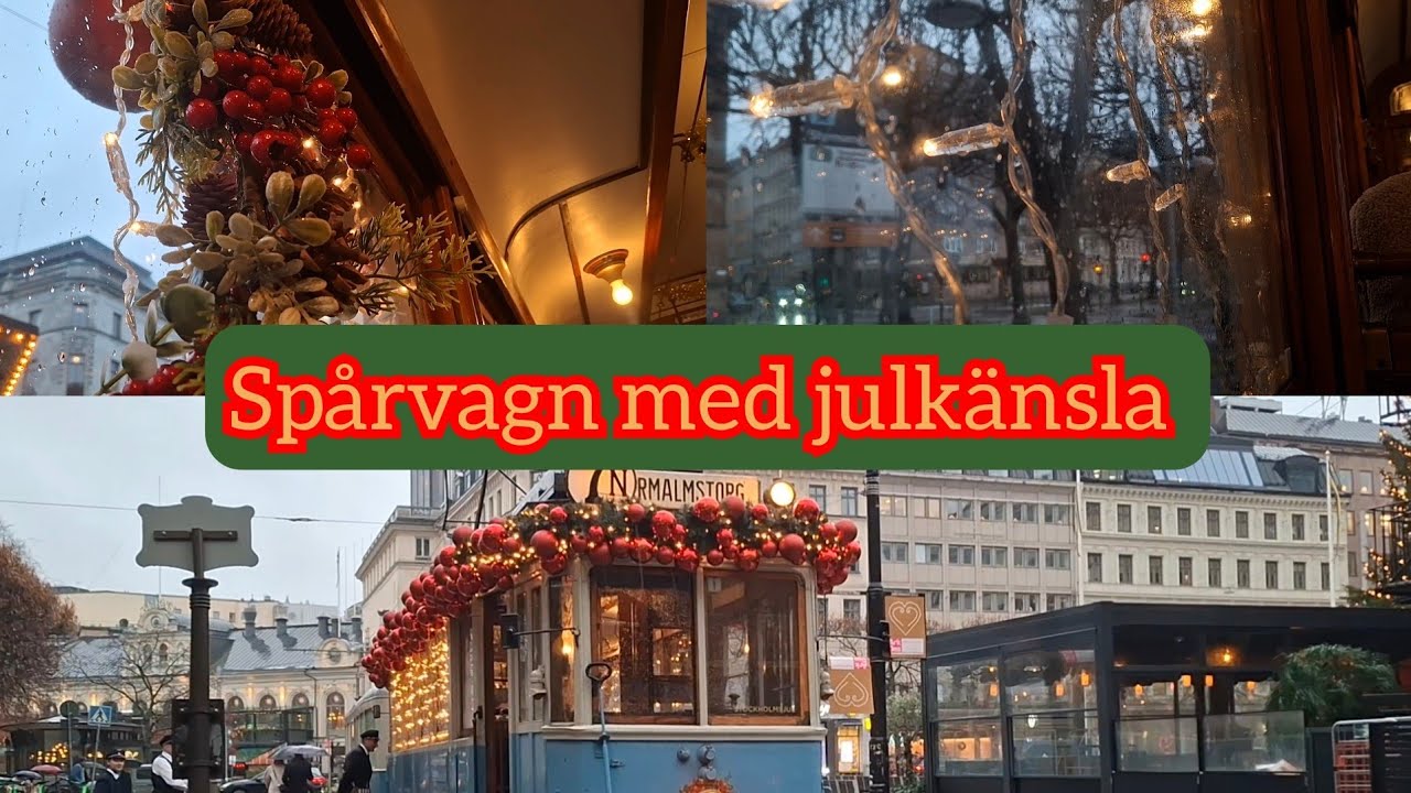 MYSIG JULRESA TILL DJURGÅRDEN | A12 335 från Norrmalmstorg till Skansen