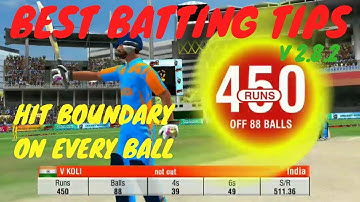 Wcc2 2.8.6 Best Batting Tricks In Quick Play | How To hit boundaries on every ball