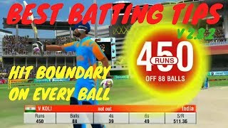 Wcc2 2.8.6 Best Batting Tricks In Quick Play | How To hit boundaries on every ball screenshot 3