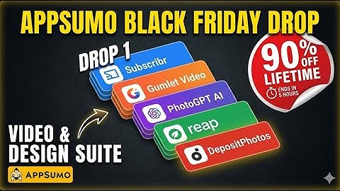 AppSumo Black Friday Drop 1: 5 Must-Have AI Video Tools (Lifetime Deals 2025)