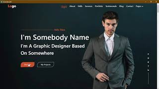 Lemon Portfolio Website template