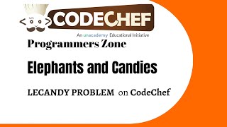 Little Elephant and Candies (LECANDY) problem on Code Chef. Arrays and their implementation.