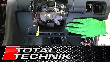 Hoe het onderste dashboardpaneel onder het stuur te verwijderen - Audi A6 S6 RS6 - C5 - 1997-2005