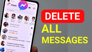 How to Delete All Message on Messenger screenshot 3