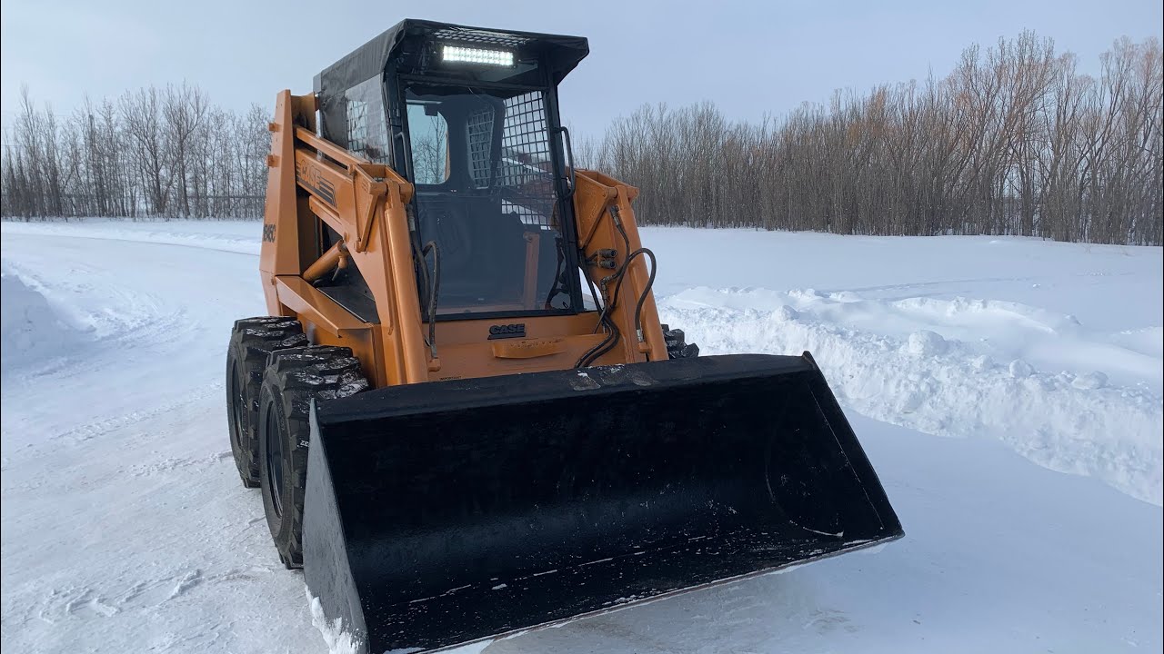 Skidsteer Restoration In 6 Minutes Case 1845C