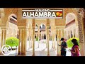 🇪🇸 ALHAMBRA Palace, Most Visited Place in Spain: Granada Walking Tour 2021