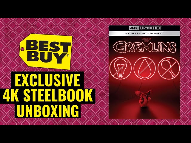 Gremlins 4K UHD Collector's Edition Unboxing 