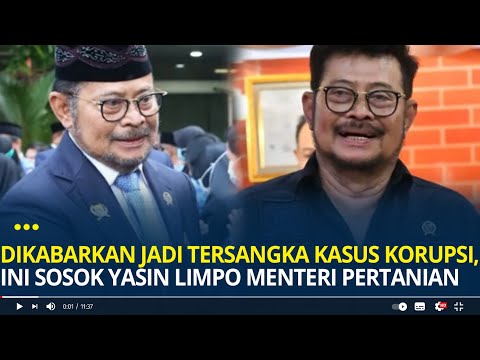 Dikabarkan Jadi Tersangka Kasus Korupsi, Ini Sosok Yasin Limpo Menteri Pertanian dari Nasdem