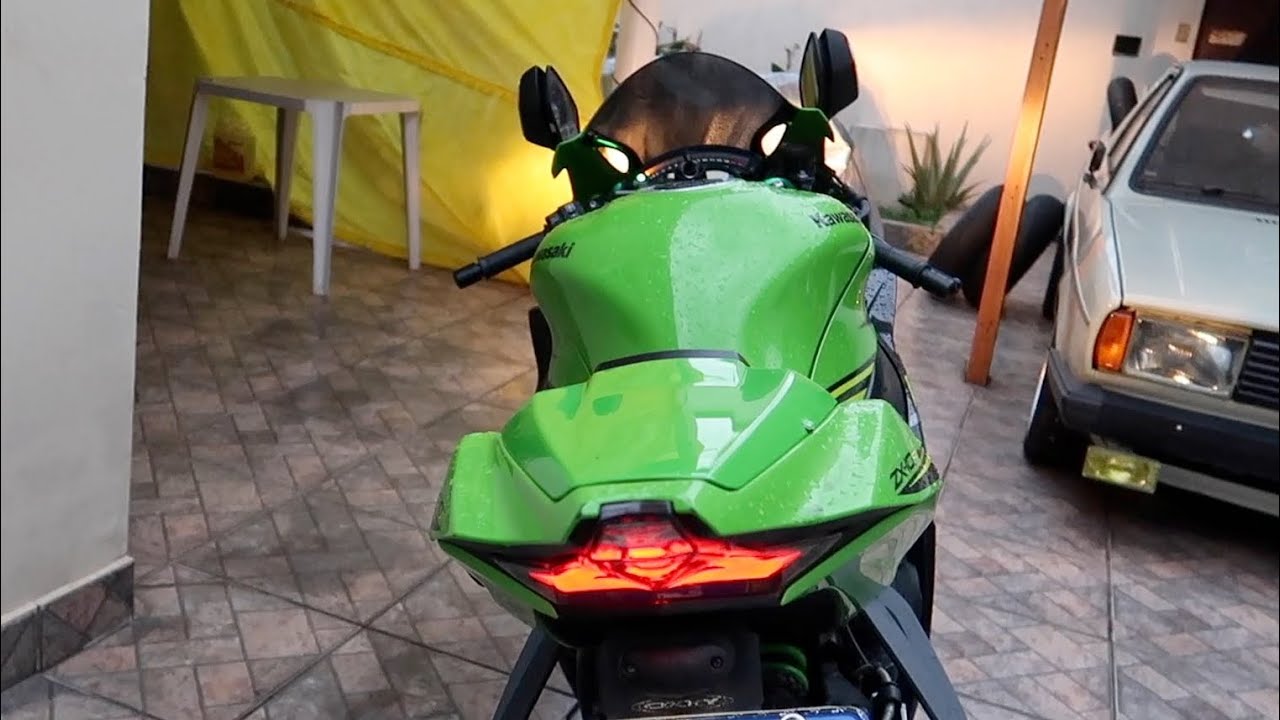 MEU CACHORRO COMEU O ACESSÓRIO DA ZX10R 😭😭😭