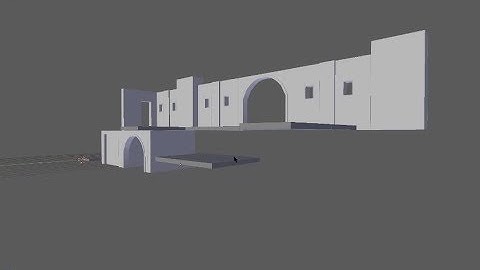Castle Black level design. part 1 [Blender3D ] [Unreal engine 4]