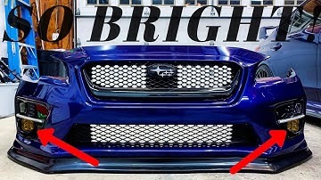 Diode Dyanmics SS3 Fog Light Review and Install on my Subaru STI + Outback Mods