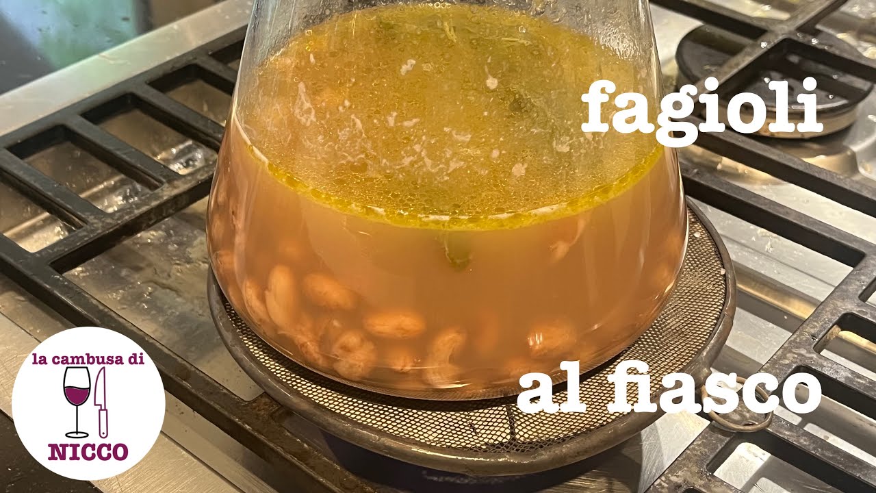 Fagioli al Fiasco (metodo tradizionale toscano)