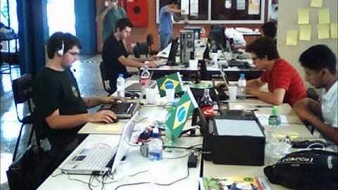 48 Hours Game Dev II - Torquere Team Cam Timelapse - Global Game Jam 2011