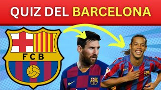 🤔⚽¿Cuánto Sabes del Barcelona? Test Fútbol 40 Preguntas.