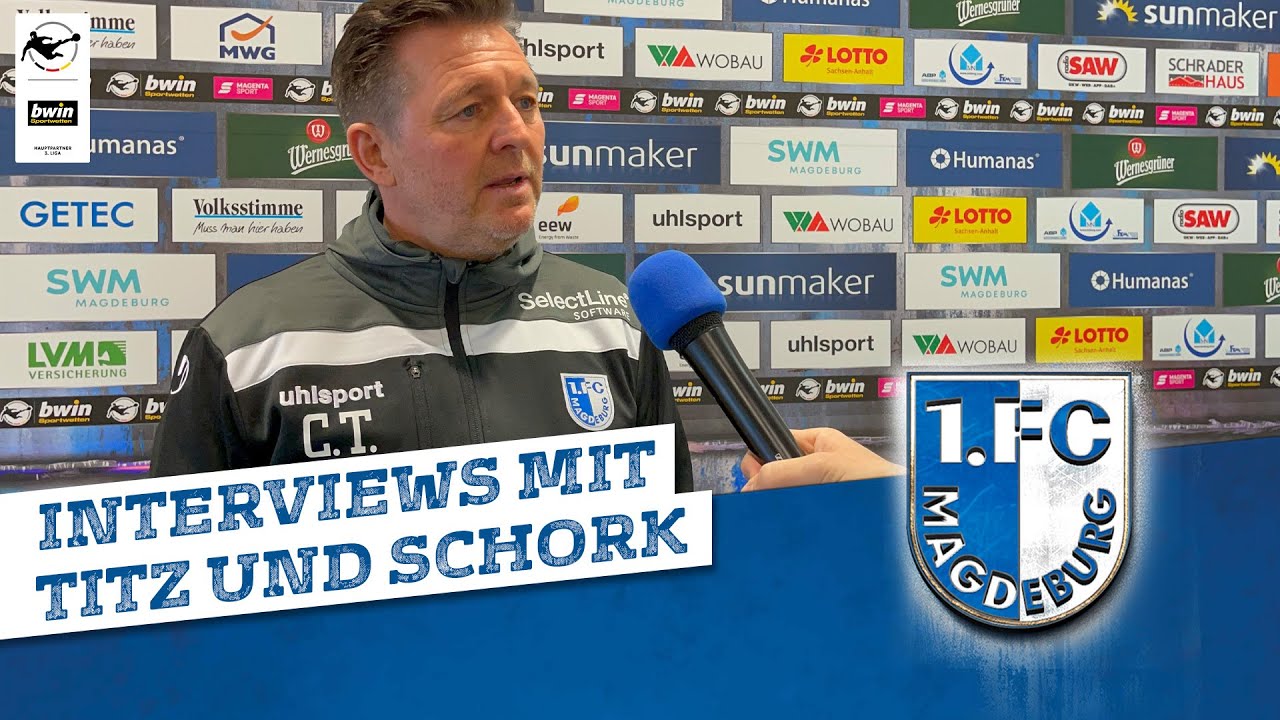 Interview Cheftrainer Titz und Sportdirektor Schork