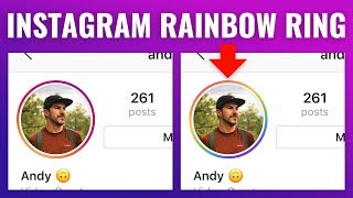 How to Get Rainbow Ring for Instagram Stories